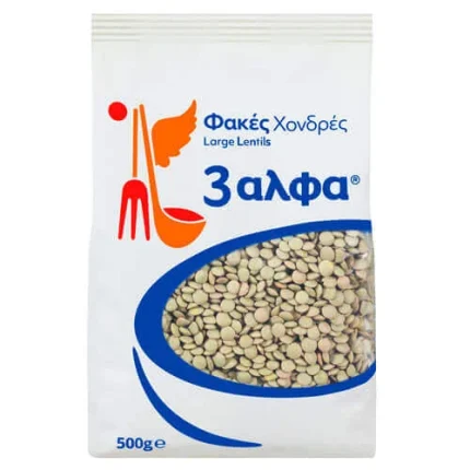 3Alfa linzen grof 500 gr