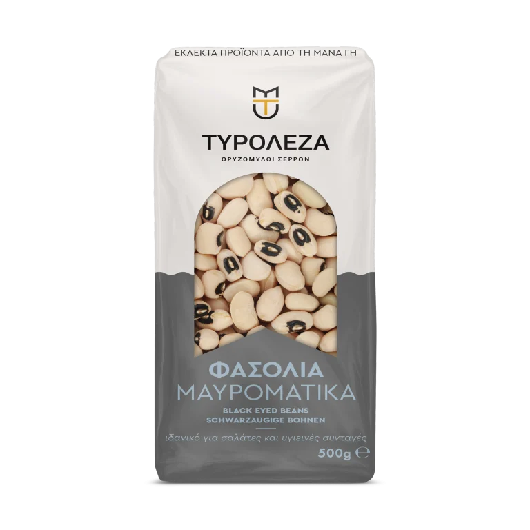 Tyroleza fasolia mavromatika - zwartoogbonen 500 gr