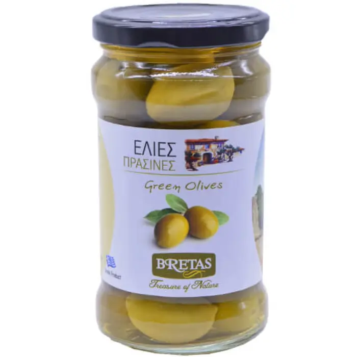 Bretas Groene olijven 314 ml