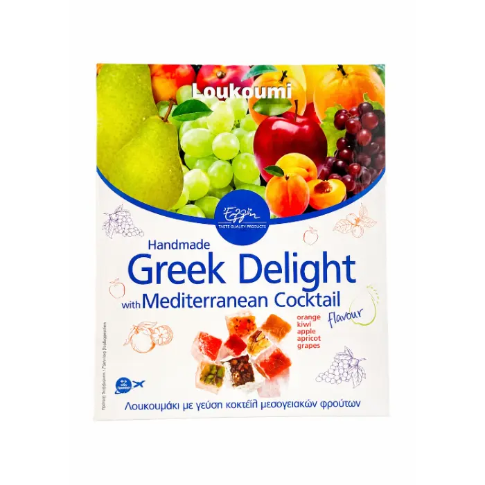 Elli Loukoumi met Mediterrane Vruchten 250 gr