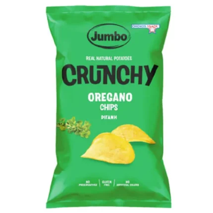 Jumbo Crunchy Oregano Chips 90 gr glutenvrij