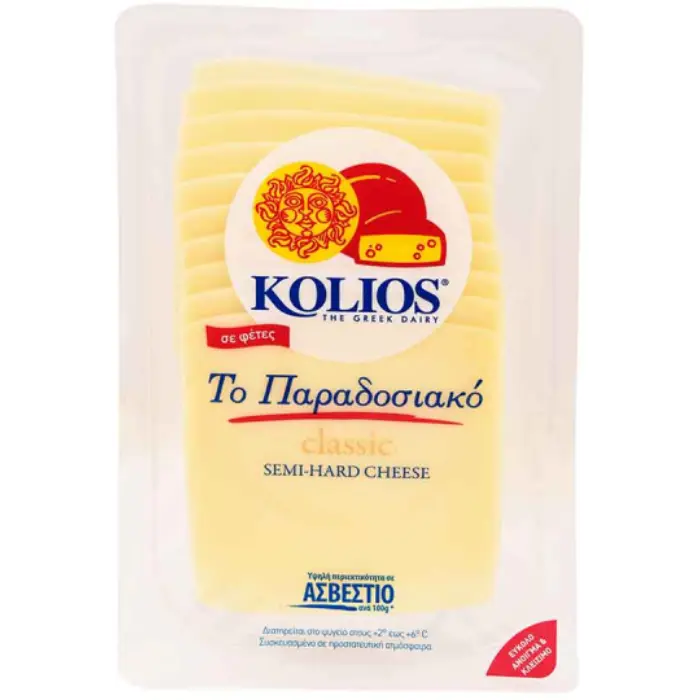 Kolios kaseri traditioneel voorgesneden 180 gr
