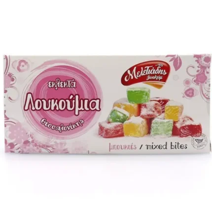 Meletiadis Loukoumi mixed bites 300 gr