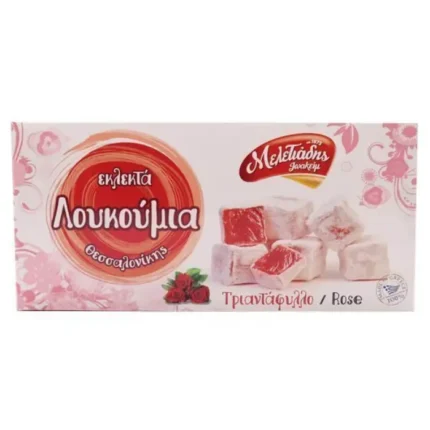 Meletiadis Loukoumi rozenblaadjes 300 gr