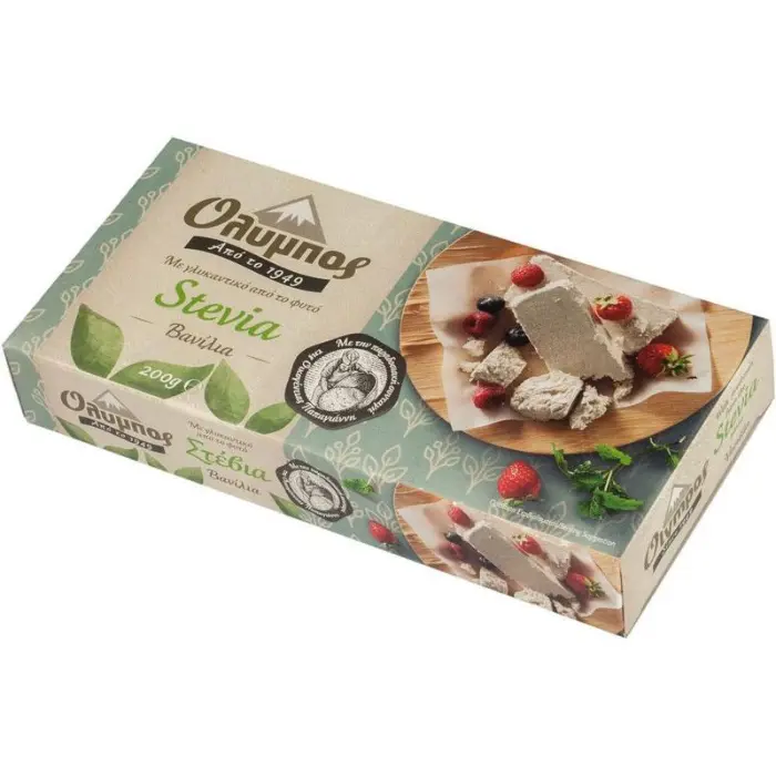 Olympos Halvas stevia vanille 250 gr