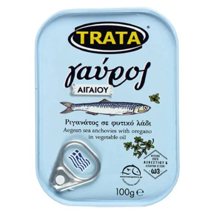Trata Gavros (ansjovis) in olie 100 gr