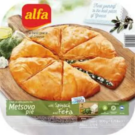 Alfa Spanakotiropita Rond 850 gr