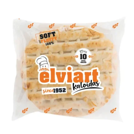 Elviart Pita Brood 18 cm - 10 stks