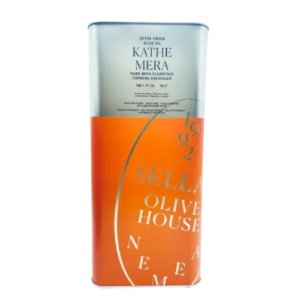Sellas Kathe Mera Extra Vierge Olijfolie 5 lit