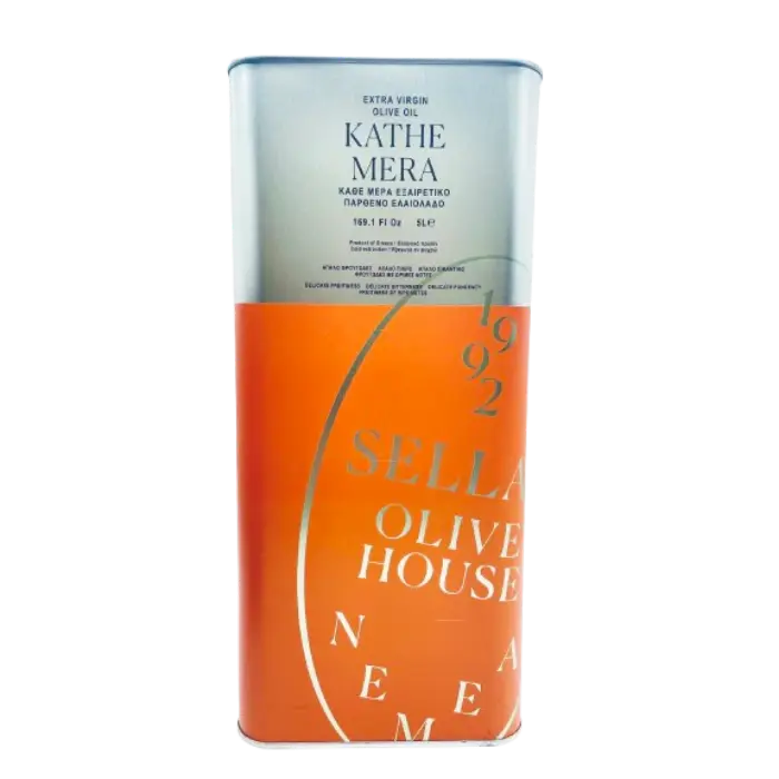 Sellas Kathe Mera Extra Vierge Olijfolie 5 lit