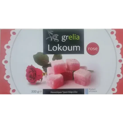 Grelia Loukoumi met Rozen & Lemon 250 gr