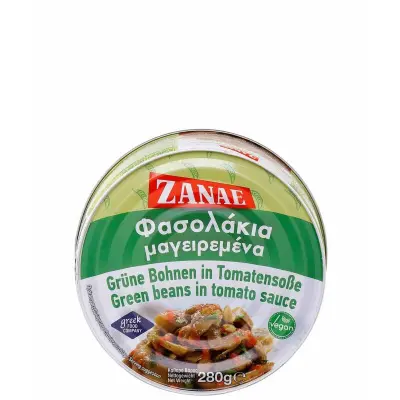 Zanae Snijbonen in blik (fasolakia) 280 gr
