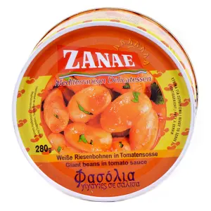 Zanae Reuzenbonen (gigantes) in blik 280 gr