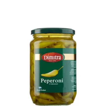 Dimitra Middelmatig Pittige Pepers 300 gr