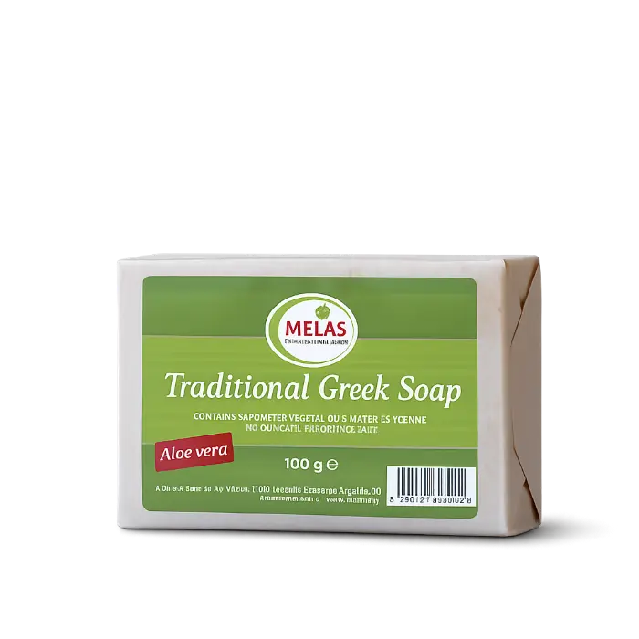 Melas Griekse zeep Aloe Vera 100 gr